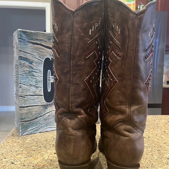Corral ladies cowboy Boots size 11 - Picture 9 of 10